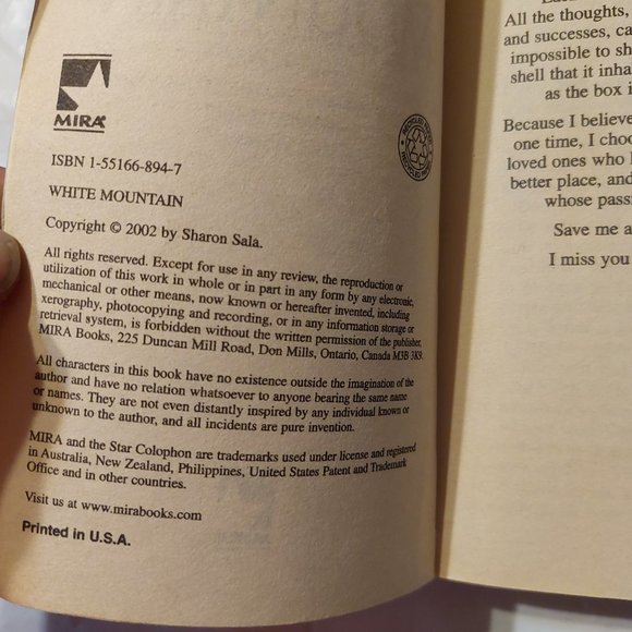 White Mountain - Picture 4 of 4